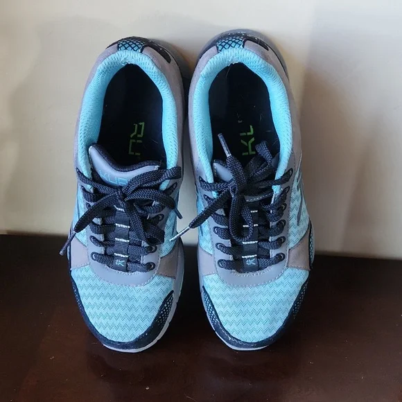 Kuru Quamtum Womens Gray Glacial Blue Shoes Size 7.5 - Picture 4 of 13